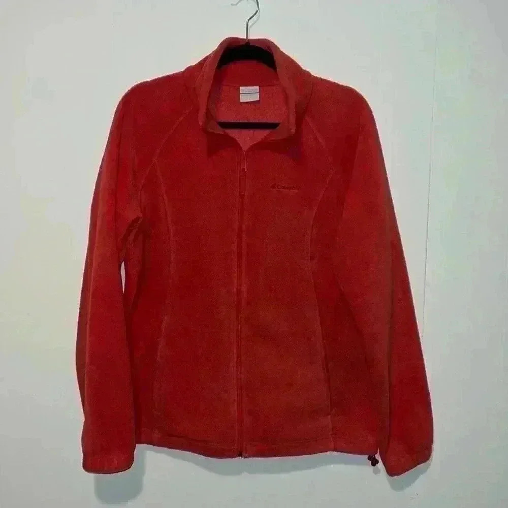 Columbia Fleece Full Zip Jacket Coral 7 ZZ